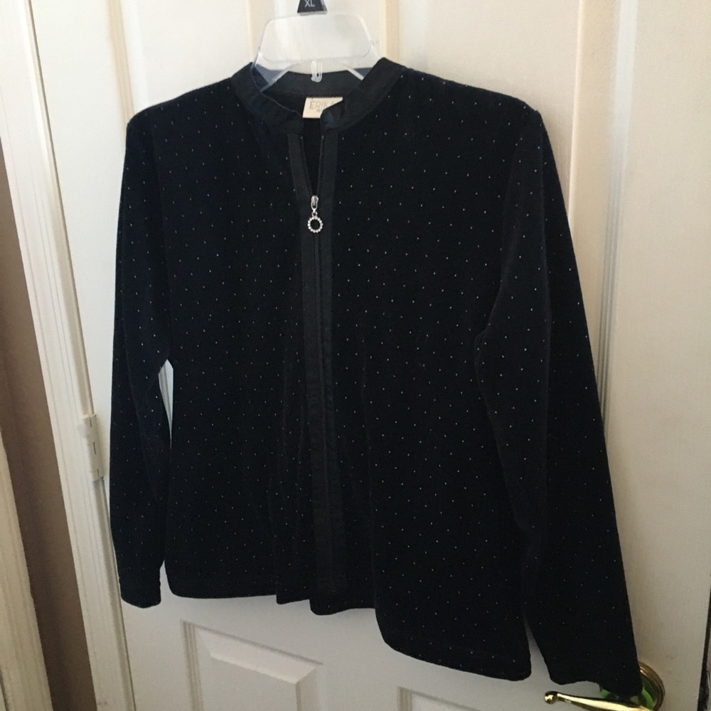 FINAL MARKDOWN Ladies Erika zip front jacket petite medium